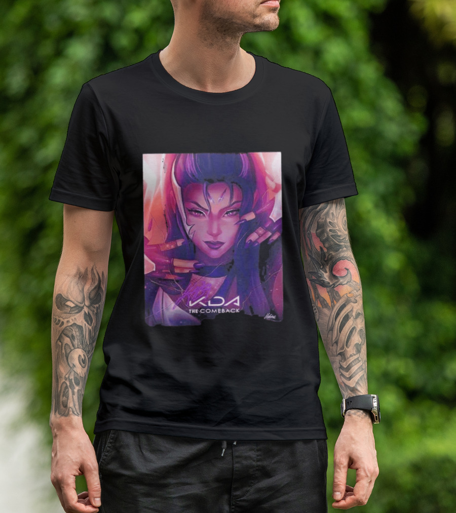 Kaisa KDA The Comeback Arcane League Of Legends By Nikkotari T-Shirt