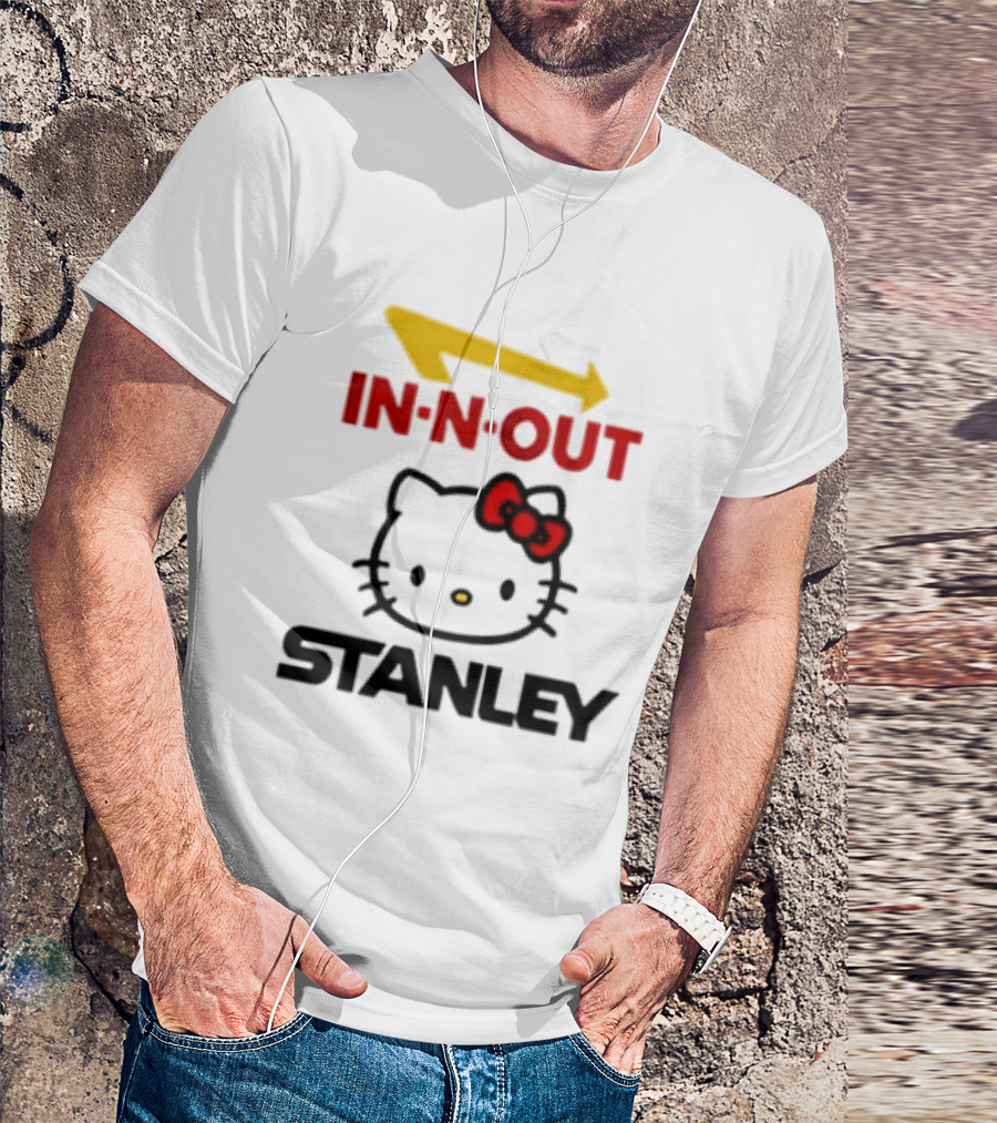 In N Out Hello Kitty Stanley Collaboration T-Shirt