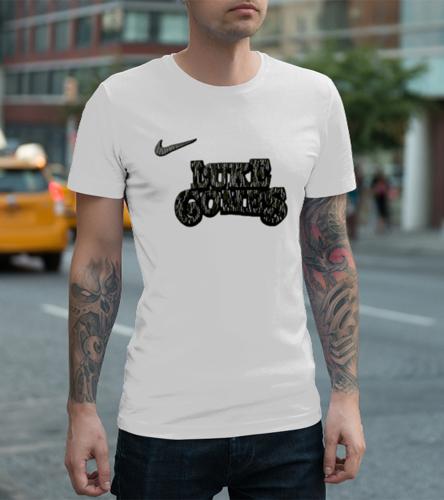 Luke Combs My Kinda Saturday Night Tour 2027 Nike White T-Shirt