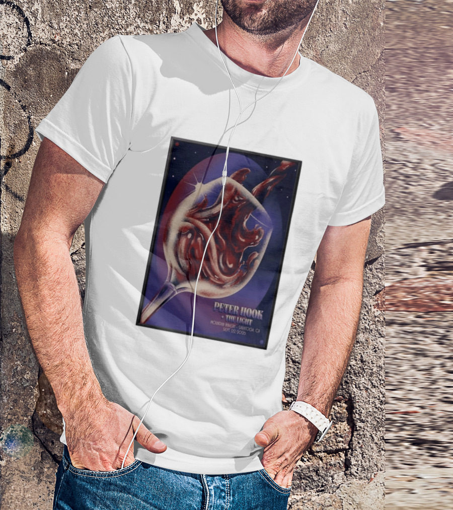 Peter Hook And The Light Mountain Winery Saratoga CA Sept 22 2026 T-Shirt