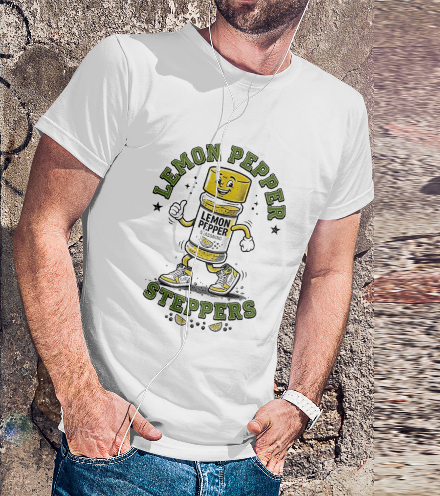 Lemon Pepper Steppers Trick Williams Seasoning Walking Bottle T-Shirt