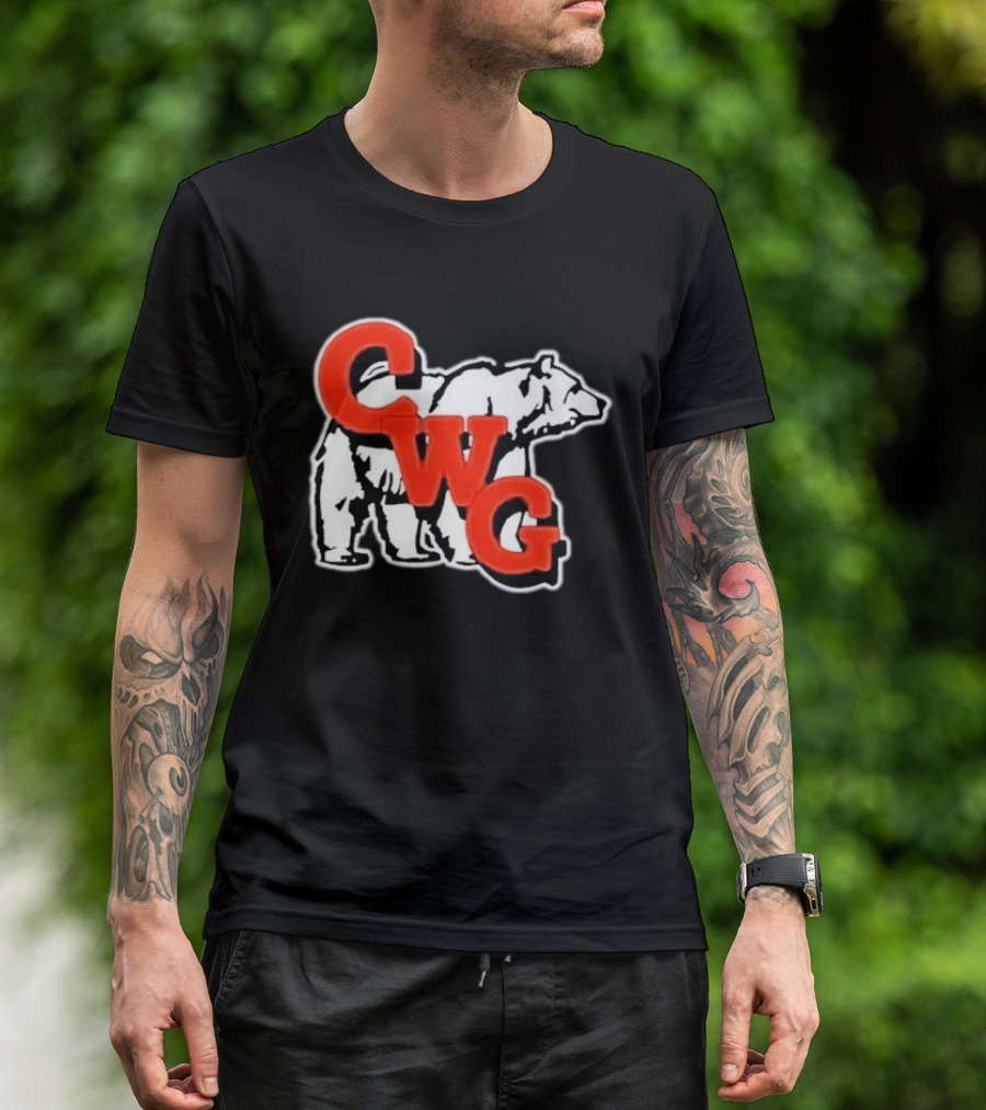 Charles Wesley Godwin CWG Bear T-Shirt