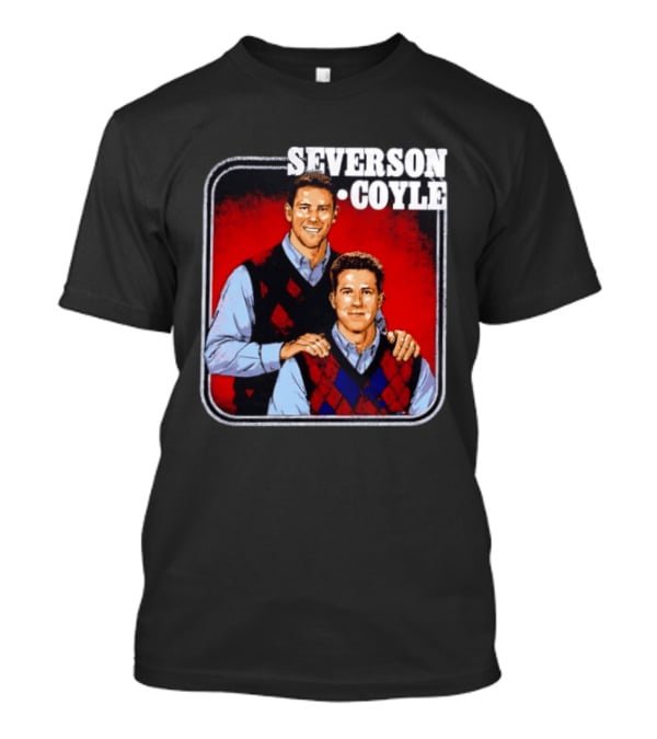 Severson Coyle Columbus Blue Jackets Step Brothers T-Shirt