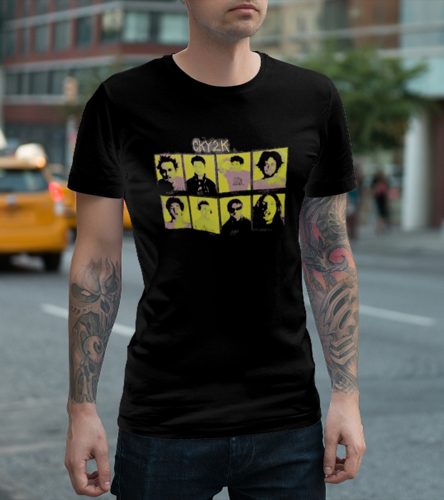 CKY 2K Cast Collage Faces And Names T-Shirt