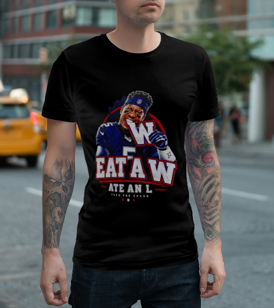 Jameis Winston Eat A W Ate An L Meme New York Giants T-Shirt