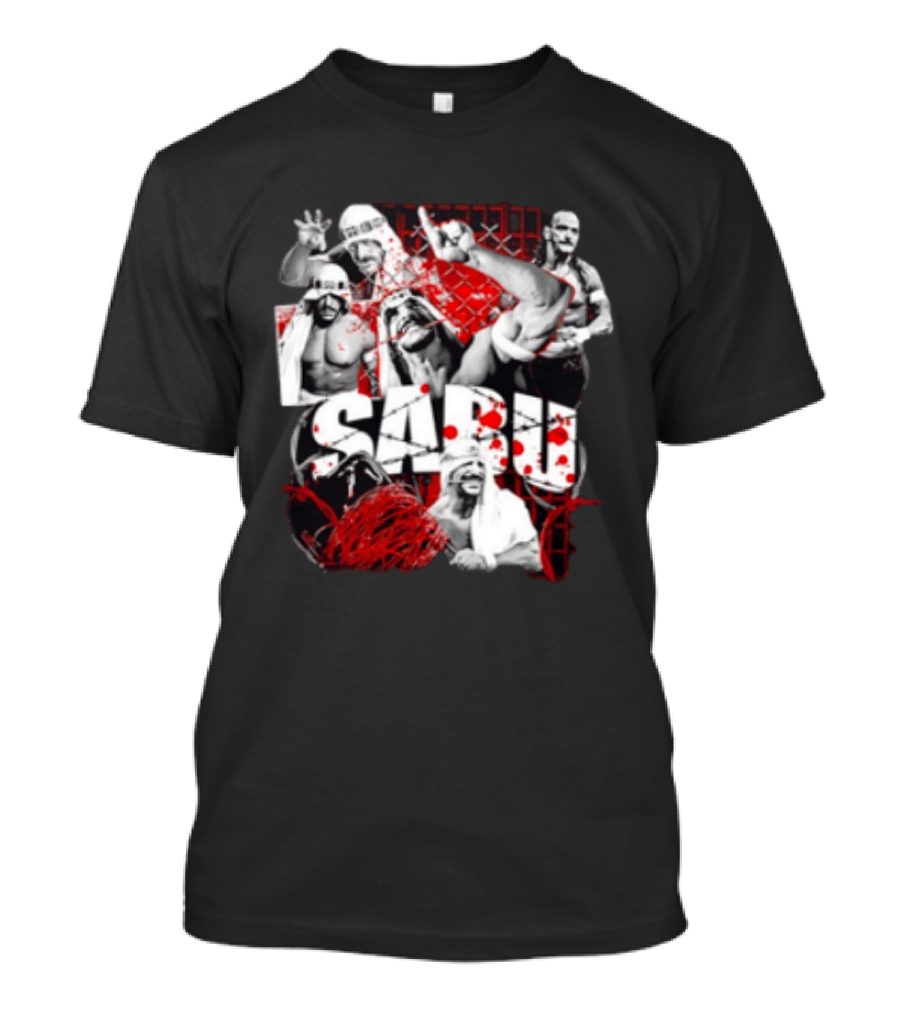 Sabu Homicidal Suicidal Genocidal Wrestling Legend T-Shirt
