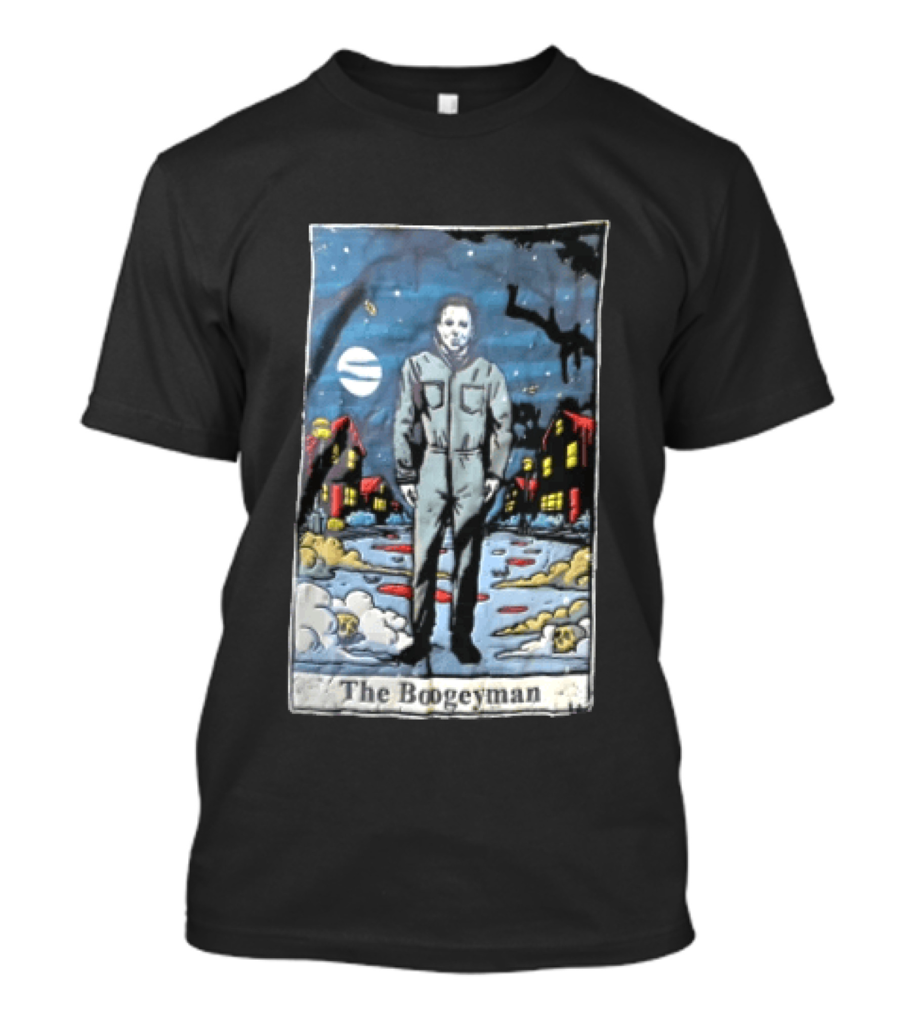 The Boogeyman Michael Myers Halloween Night Scene T-Shirt