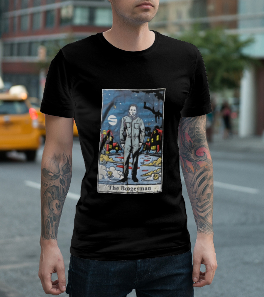 The Boogeyman Michael Myers Halloween Night Scene T-Shirt