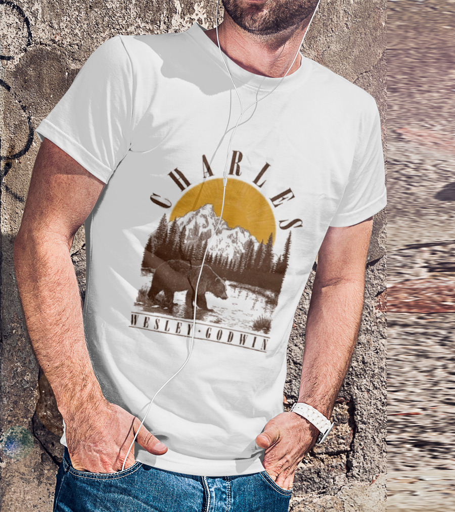 Charles Wesley Godwin Bear Mountain Sunset Forest T-Shirt