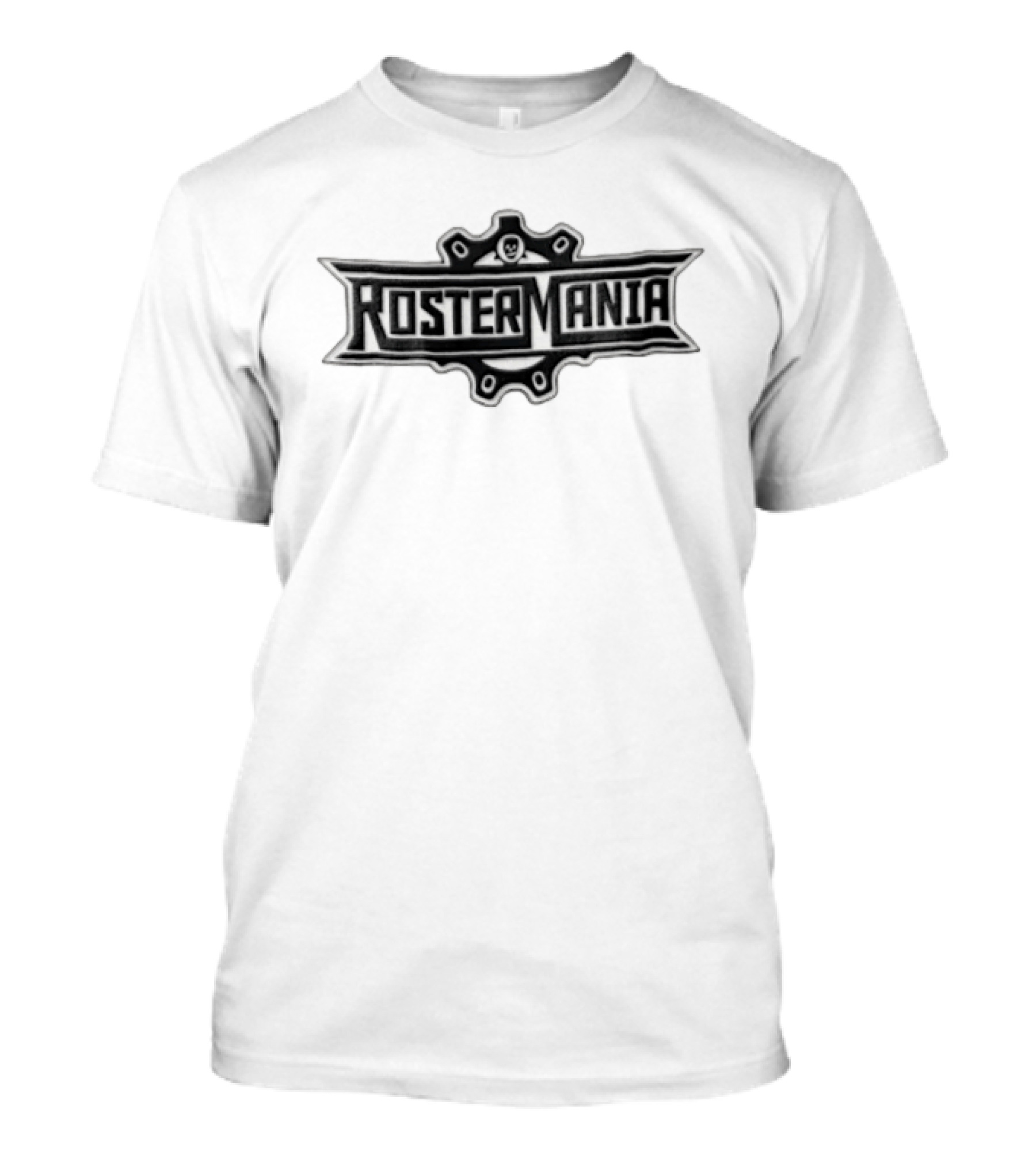 Rostermania Black Skull Gear T-Shirt