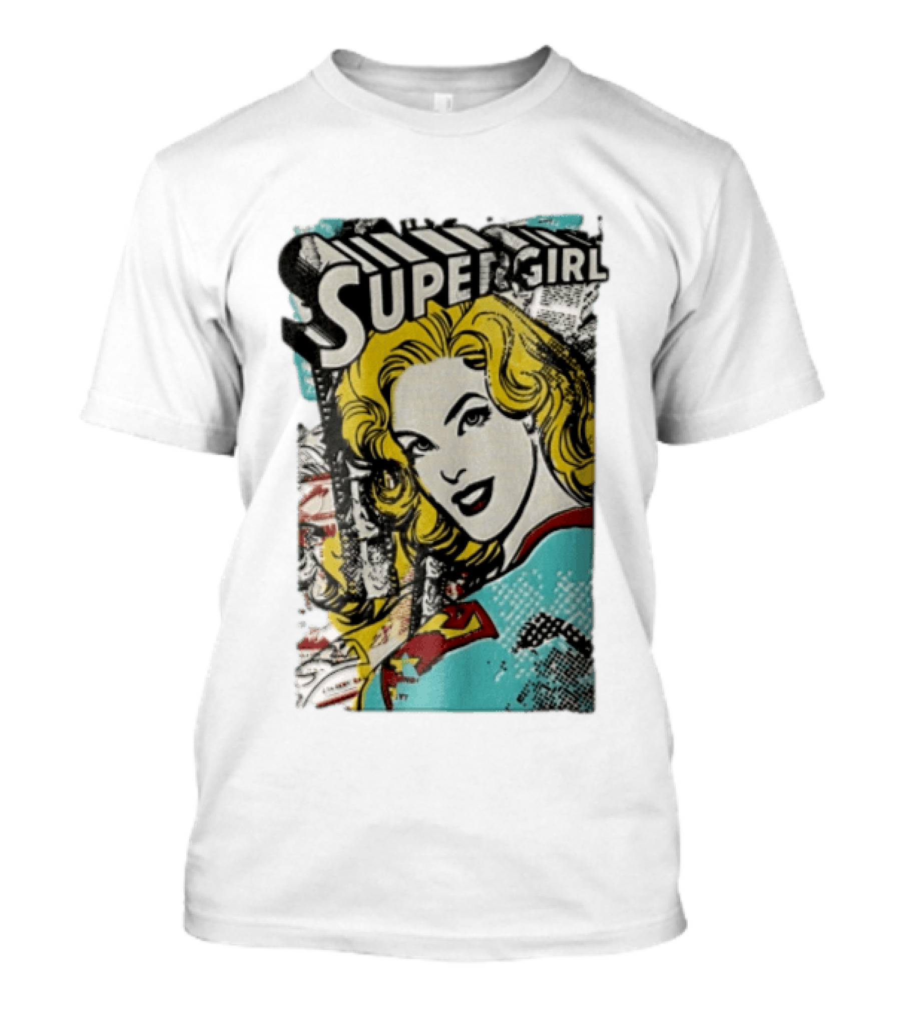 Supergirl DC Comics Blonde Woman Pop T-Shirt