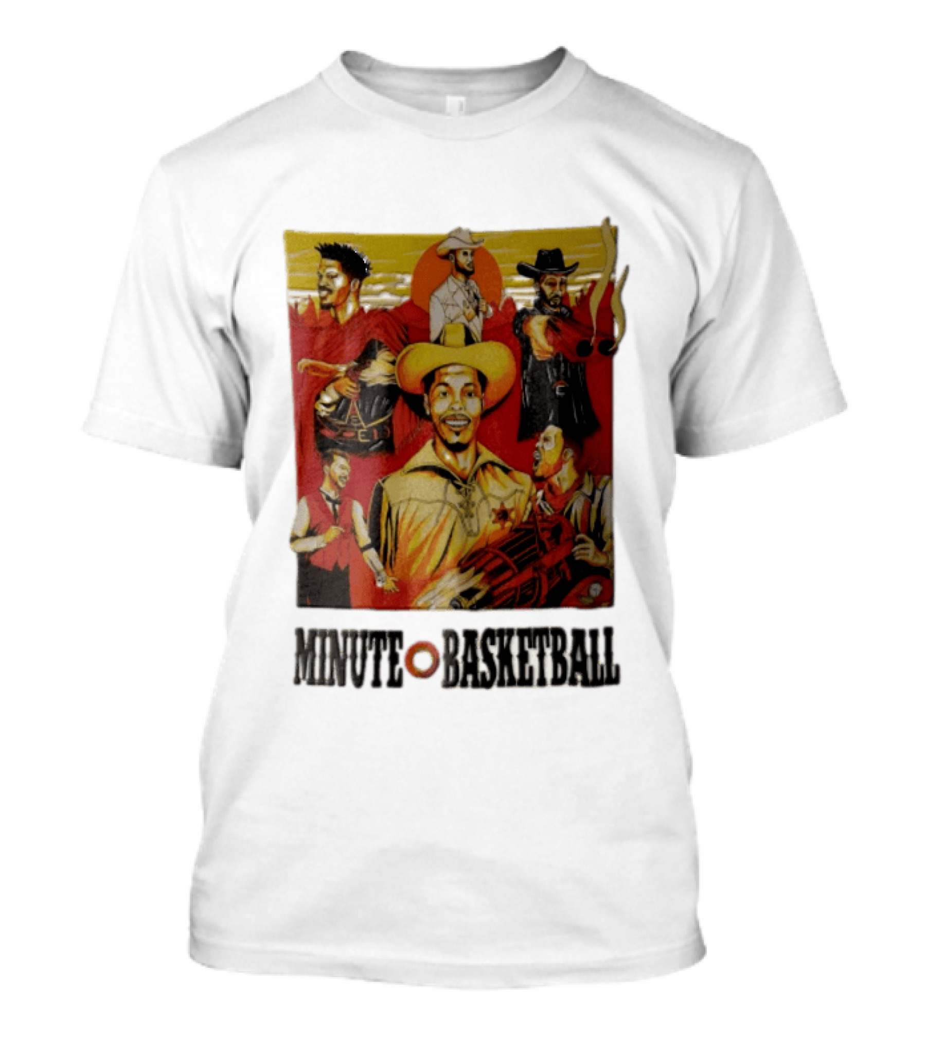 Minute Basketball Toronto Raptors Jimmy Butler Fred VanVleet Kyle Lowry Western Guns T-Shirt