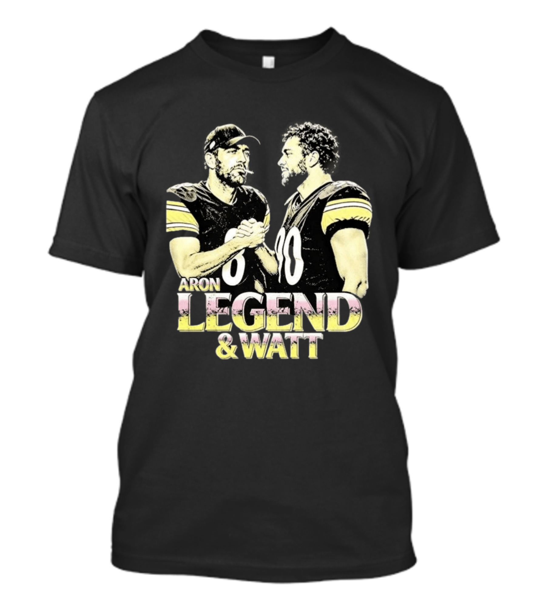 Aron Legend And Watt Steelers Connection T-Shirt