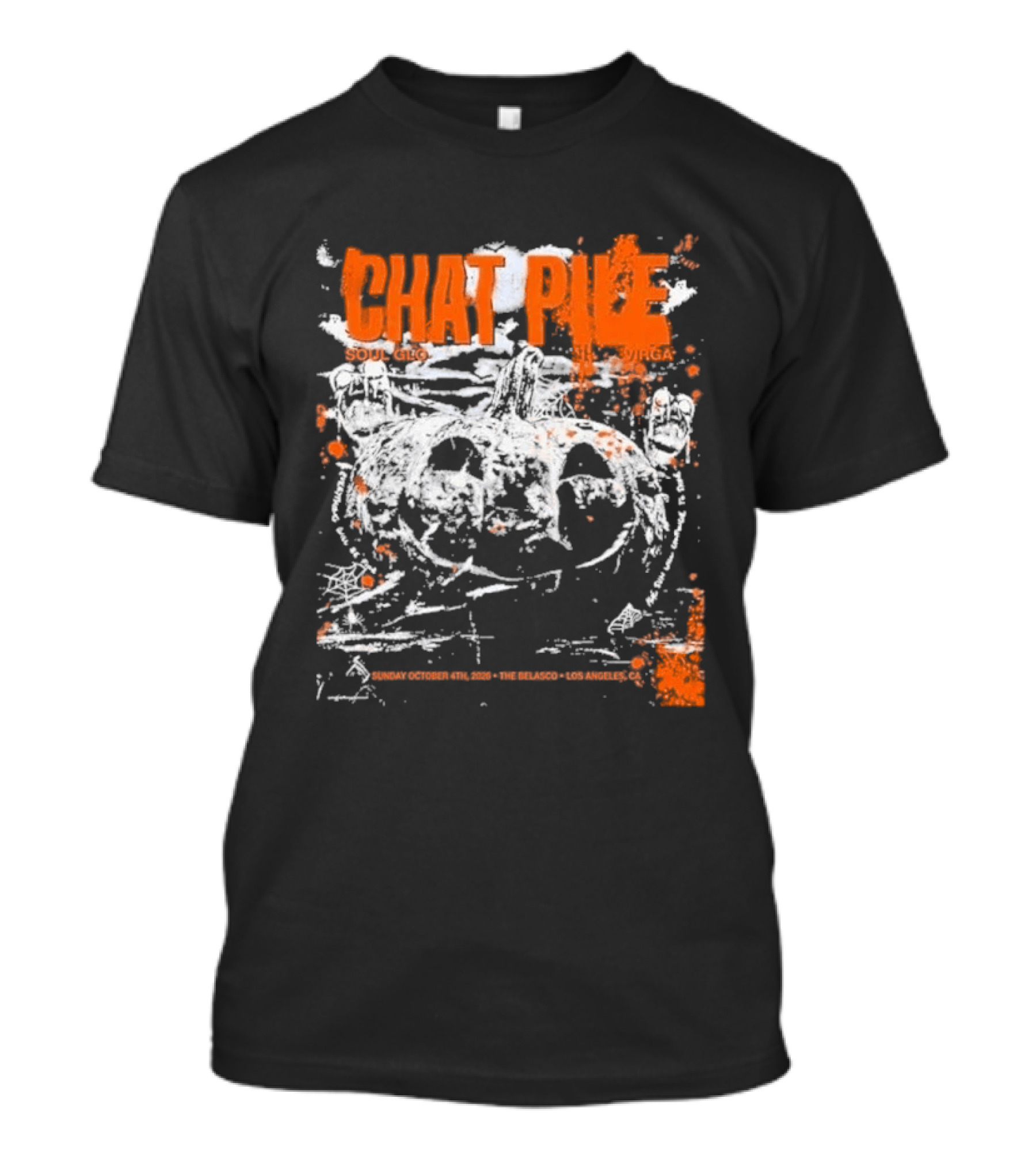 Chat Pile Event October 4 2026 The Belasco Los Angeles CA Sonic Gig T-Shirt