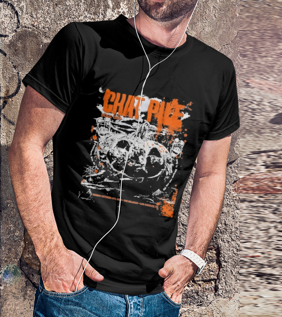 Chat Pile Event October 4 2026 The Belasco Los Angeles CA Sonic Gig T-Shirt