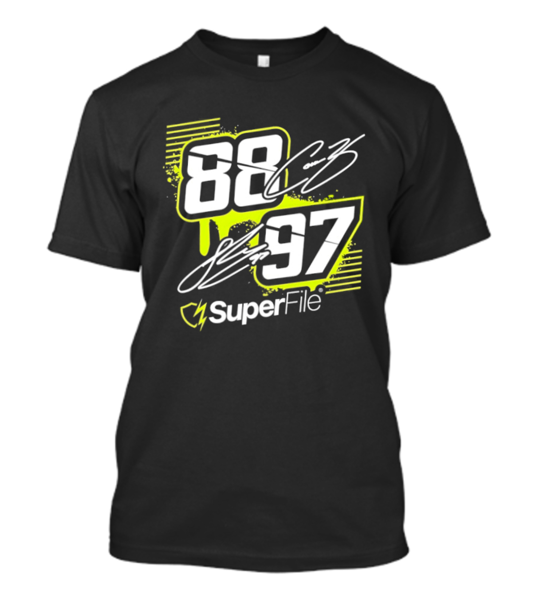 Connor Zilisch 88 Shane Van Gisbergen 97 SuperFile T-Shirt