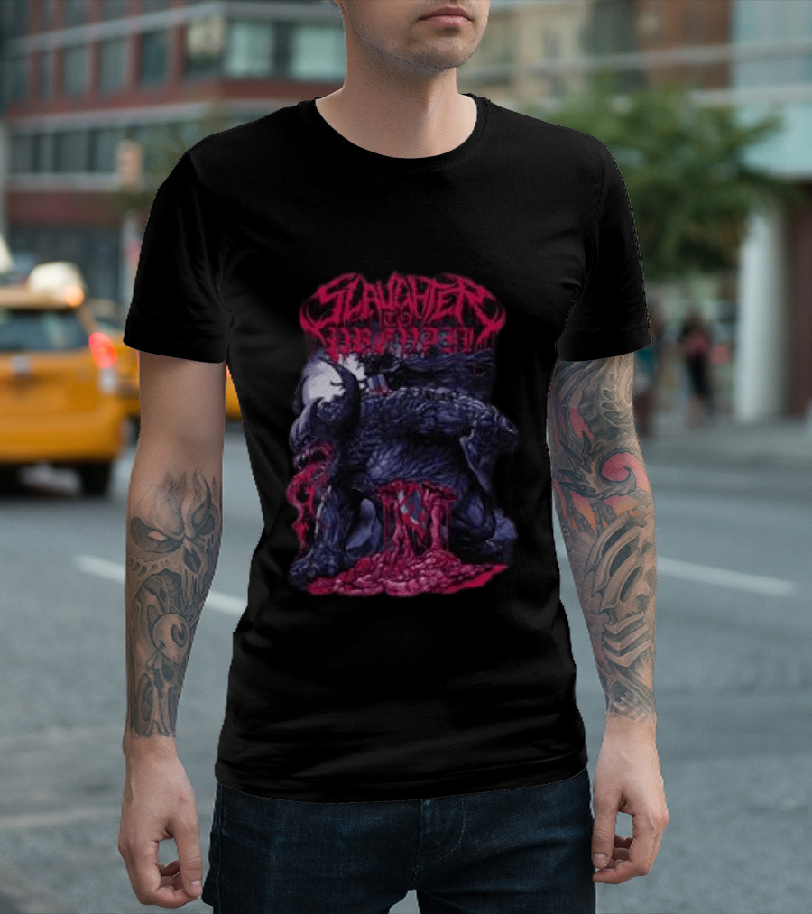 Slaughter To Prevail Berserk Tour Firstblood Store Monster T-Shirt