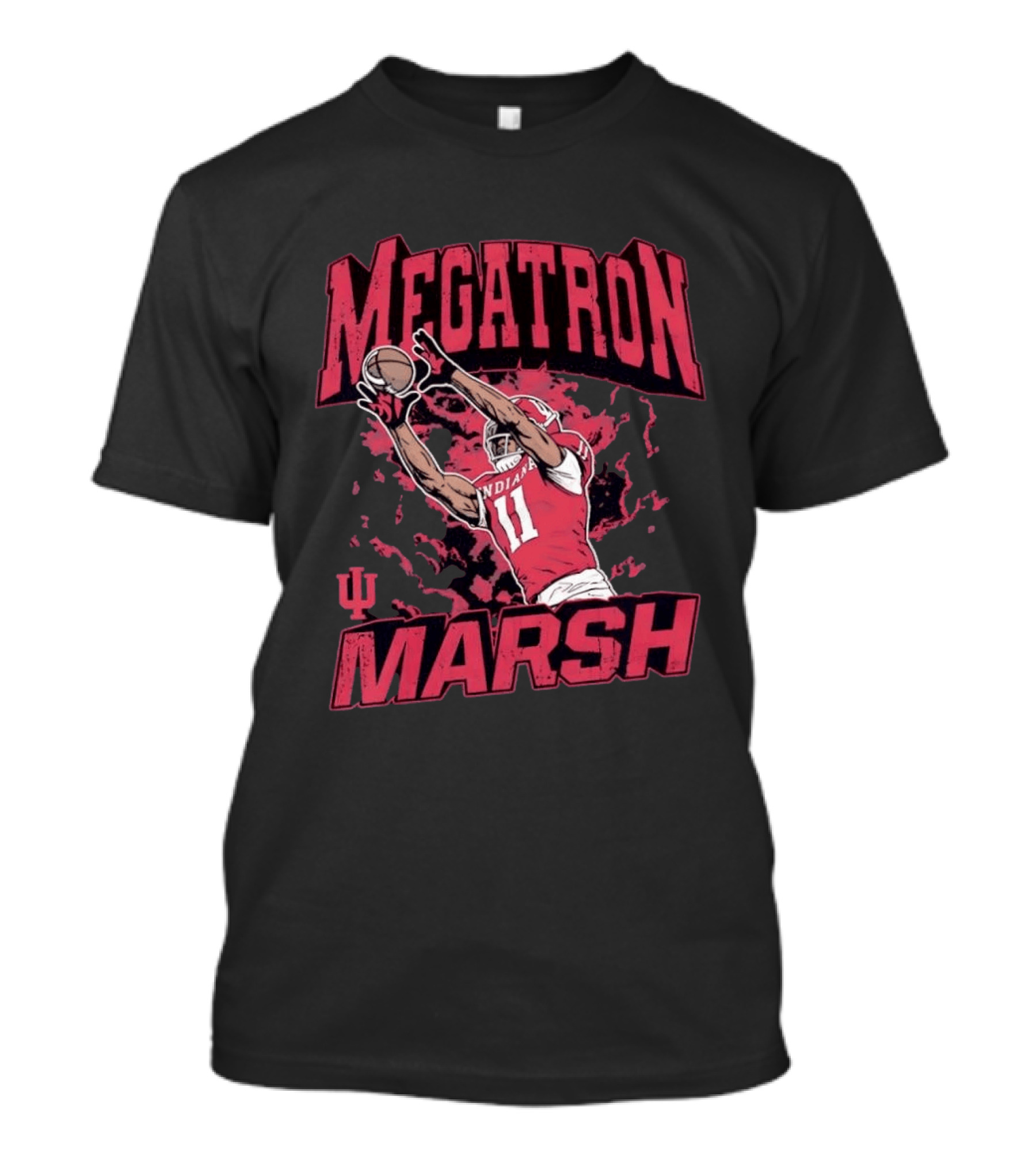 Megatron Marsh Indiana Hoosiers No 11 Football T-Shirt