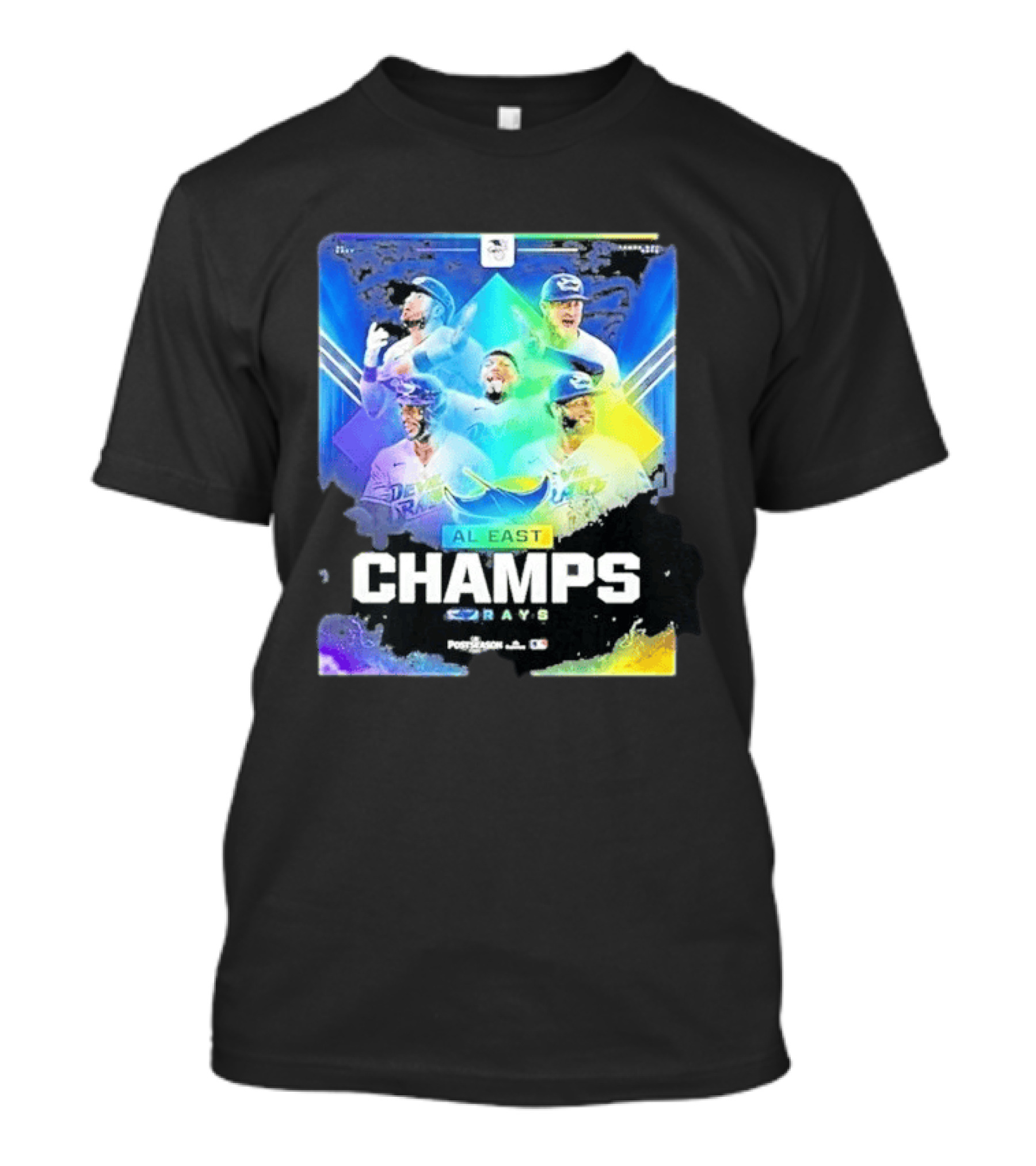 Postseason Al East Champs Rays Fifth Time Original Tampa Bay 2026 T-Shirt