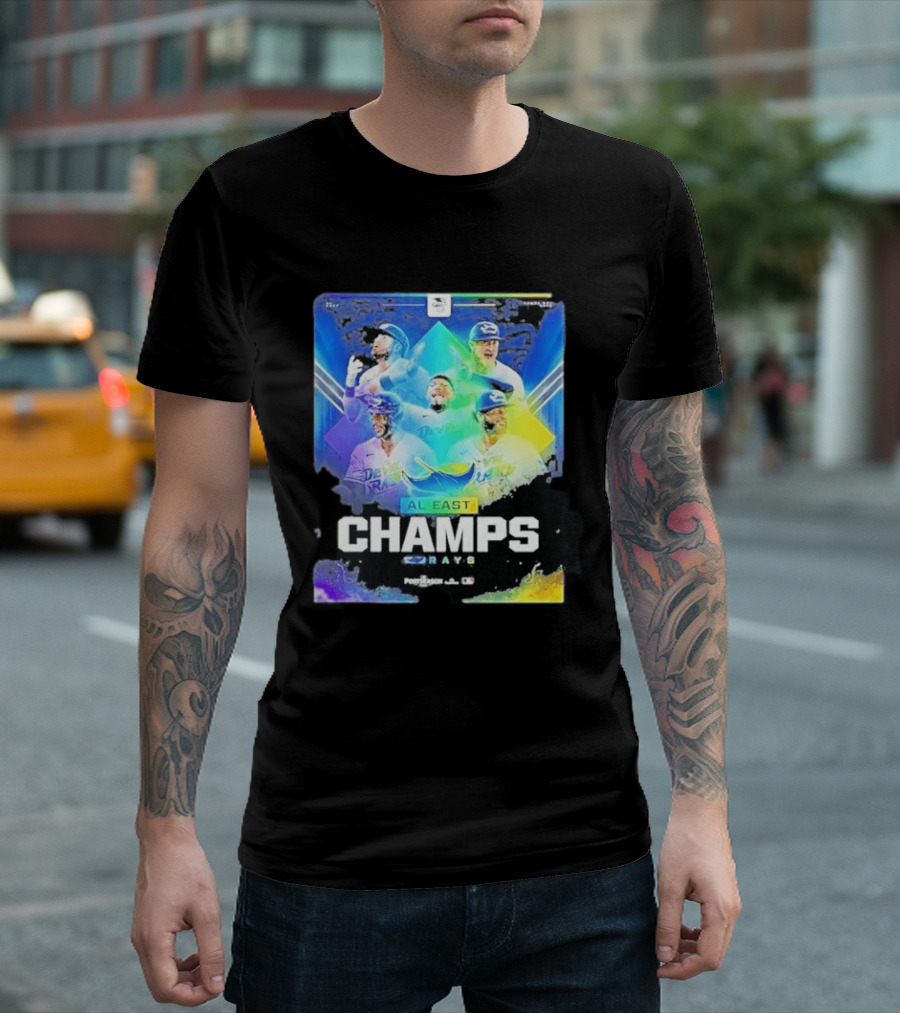 Postseason Al East Champs Rays Fifth Time Original Tampa Bay 2026 T-Shirt