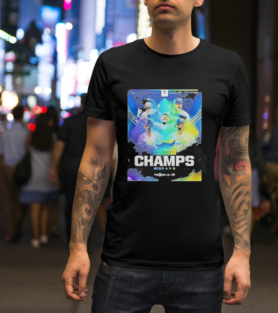 Postseason Al East Champs Rays Fifth Time Original Tampa Bay 2026 T-Shirt