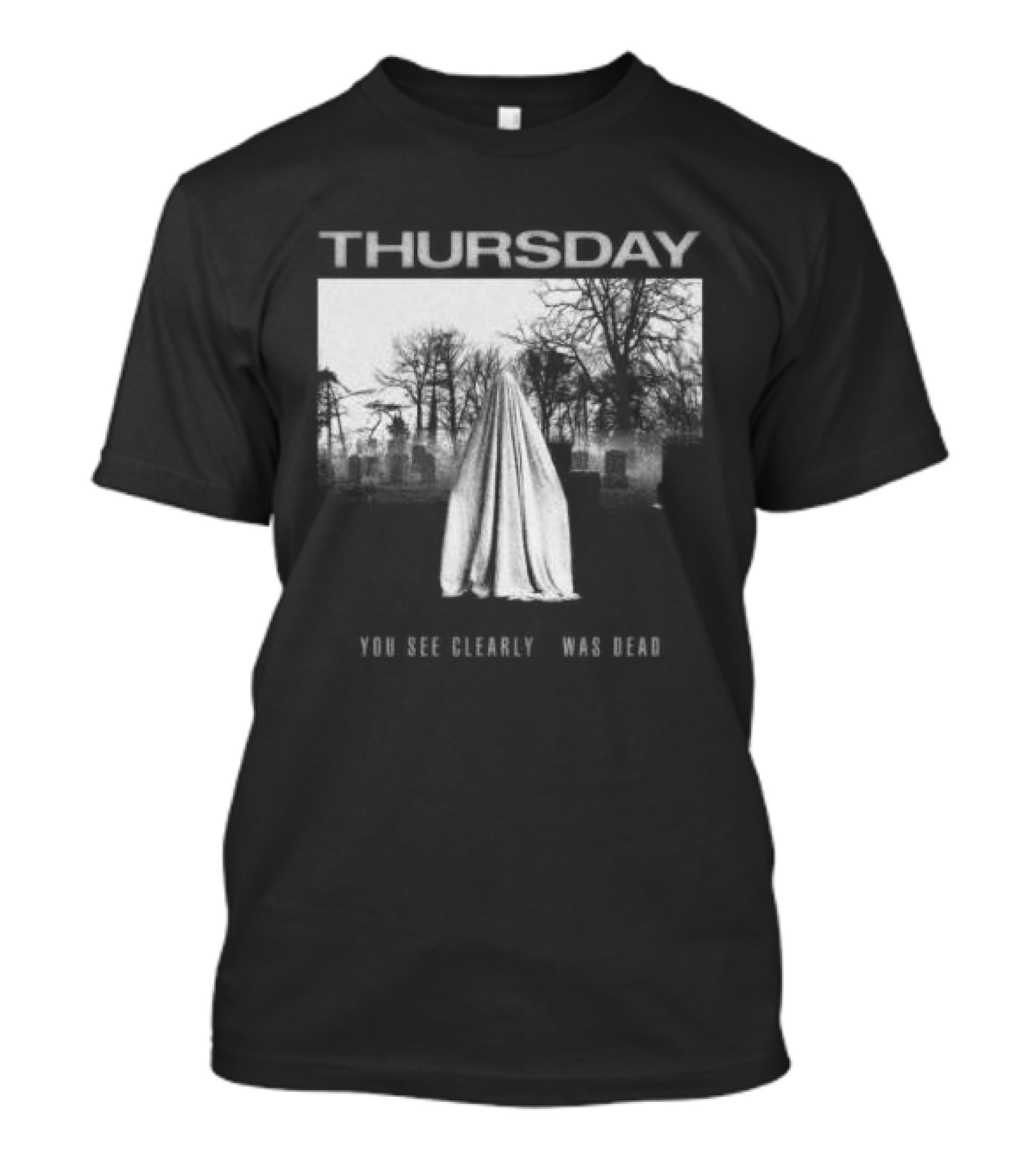 Thursday Store Common Graves New Jersey Emo Band 2002 T-Shirt