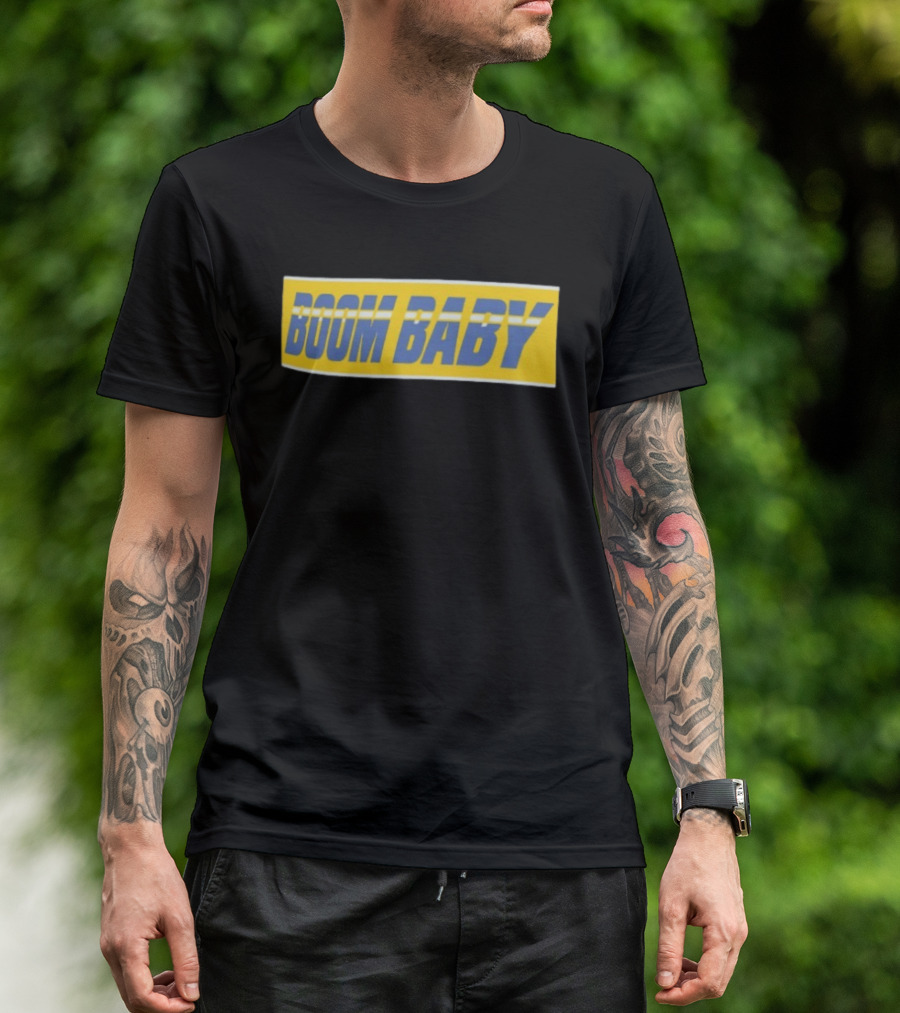 Reggie Miller Boom Baby Indiana Pacers Basketball Phrase T-Shirt