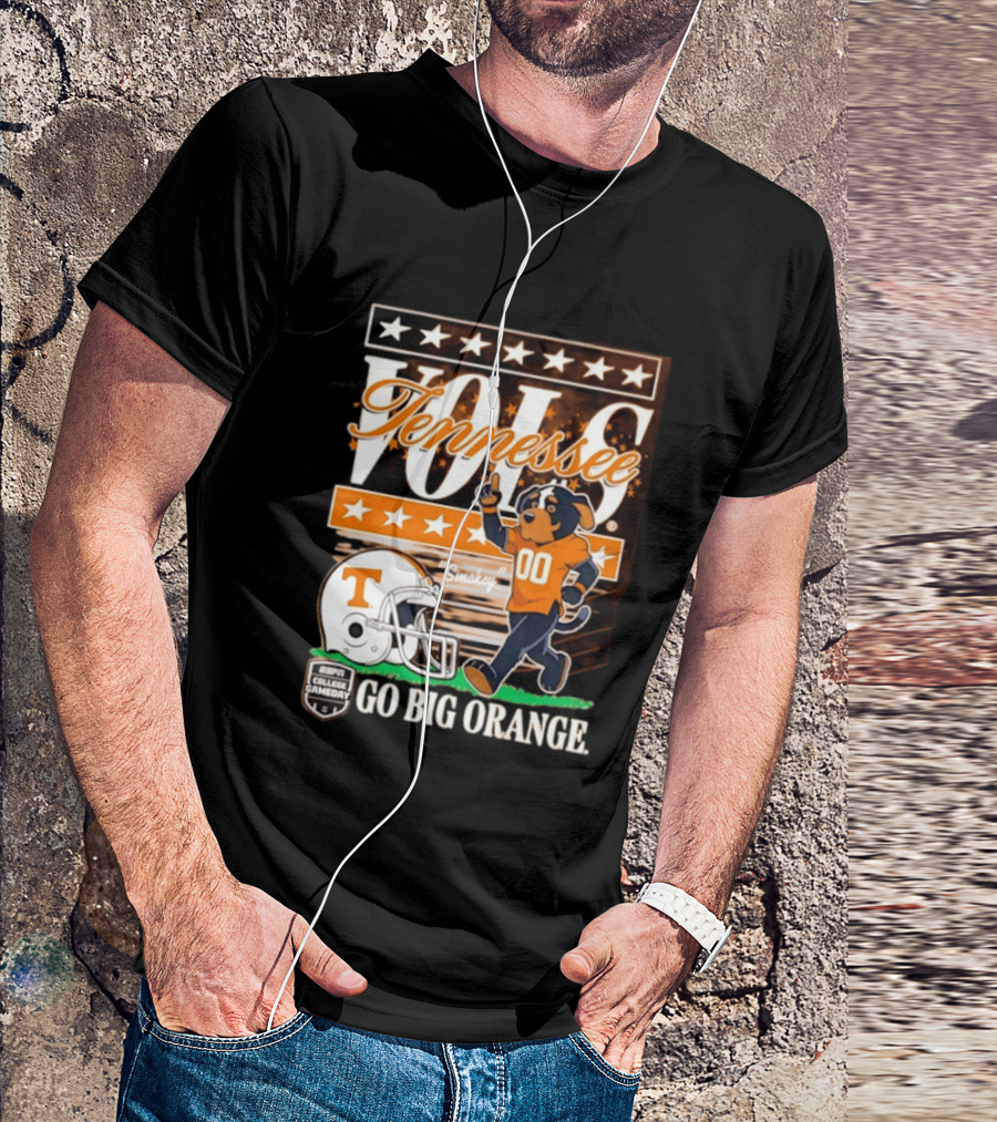 Tennessee Vols Smokey Go Big Orange ESPN College Gameday T-Shirt
