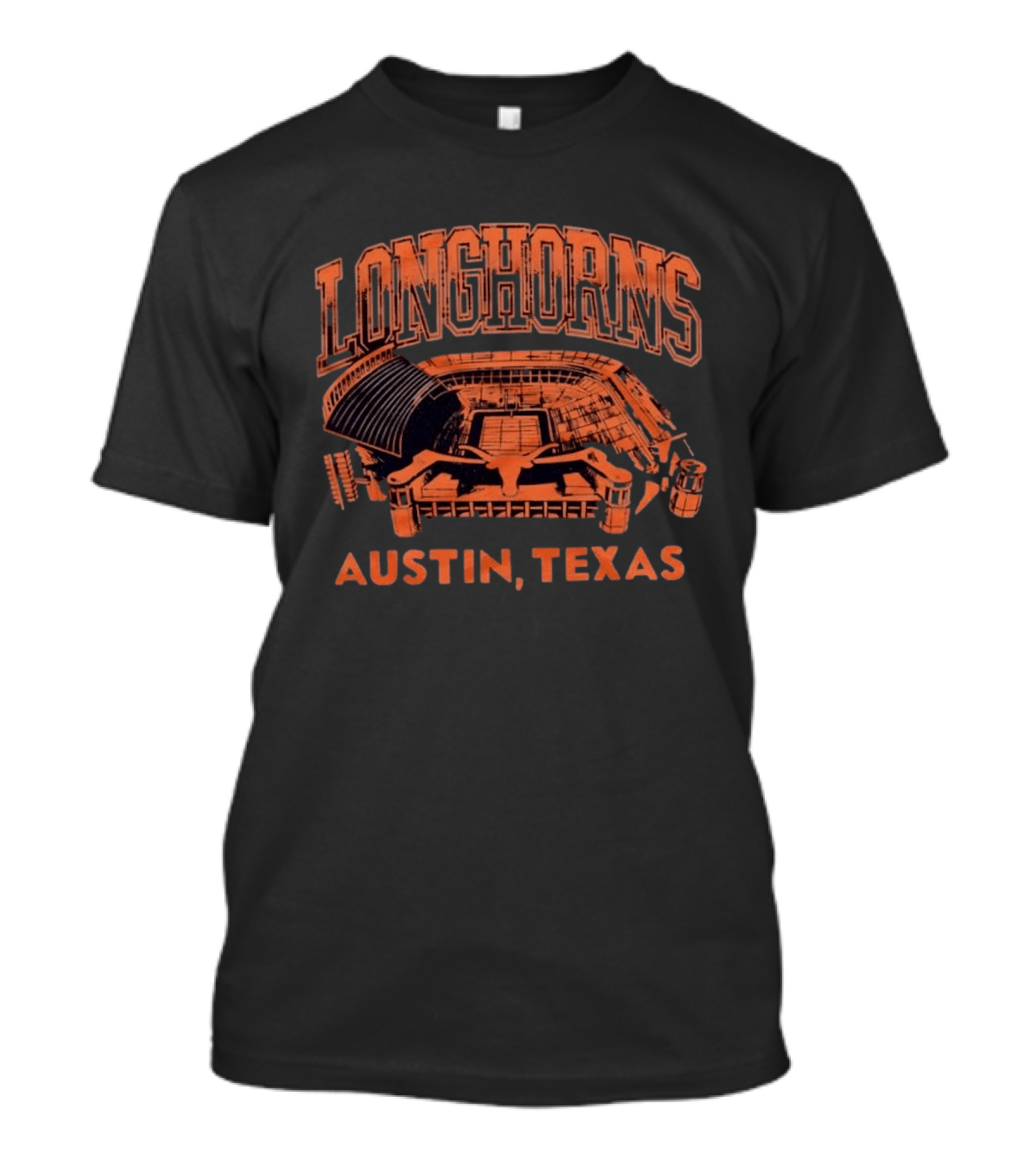 Longhorns Stadium Austin Texas T-Shirt