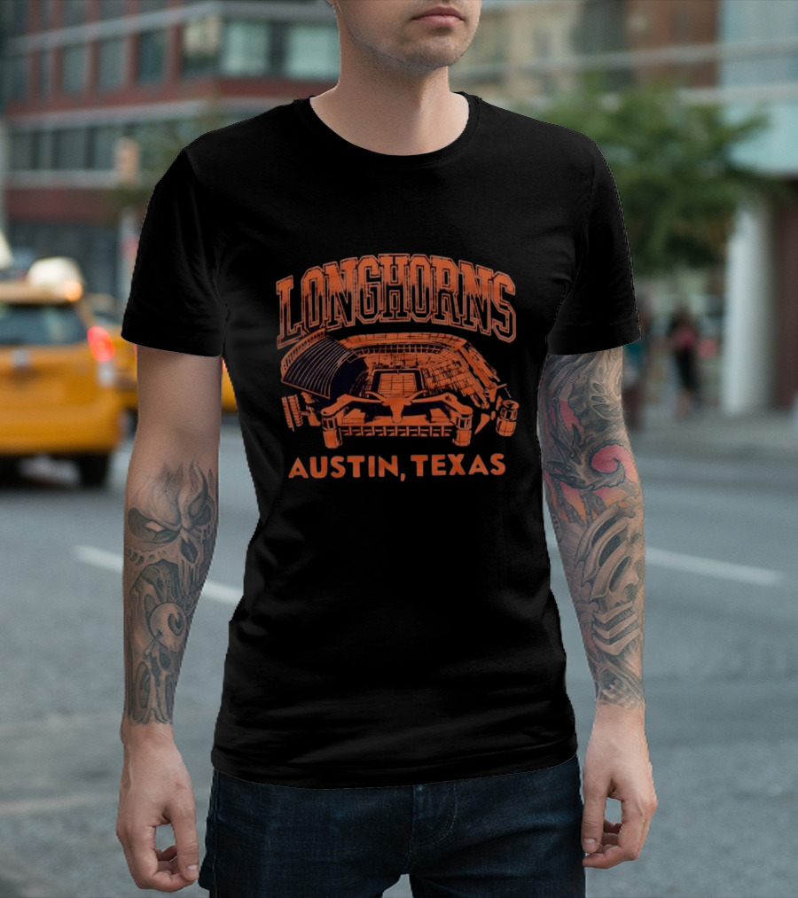 Longhorns Stadium Austin Texas T-Shirt