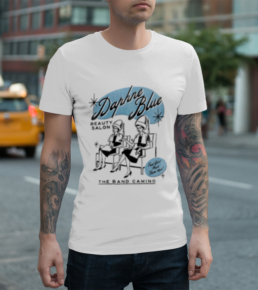 Daphne Blue The Band Camino Feel Your Most Blue Up T-Shirt