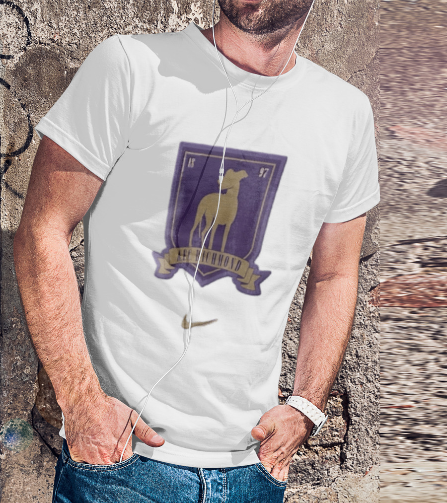 AFC Richmond Greyhound Dog Shield 1897 T-Shirt