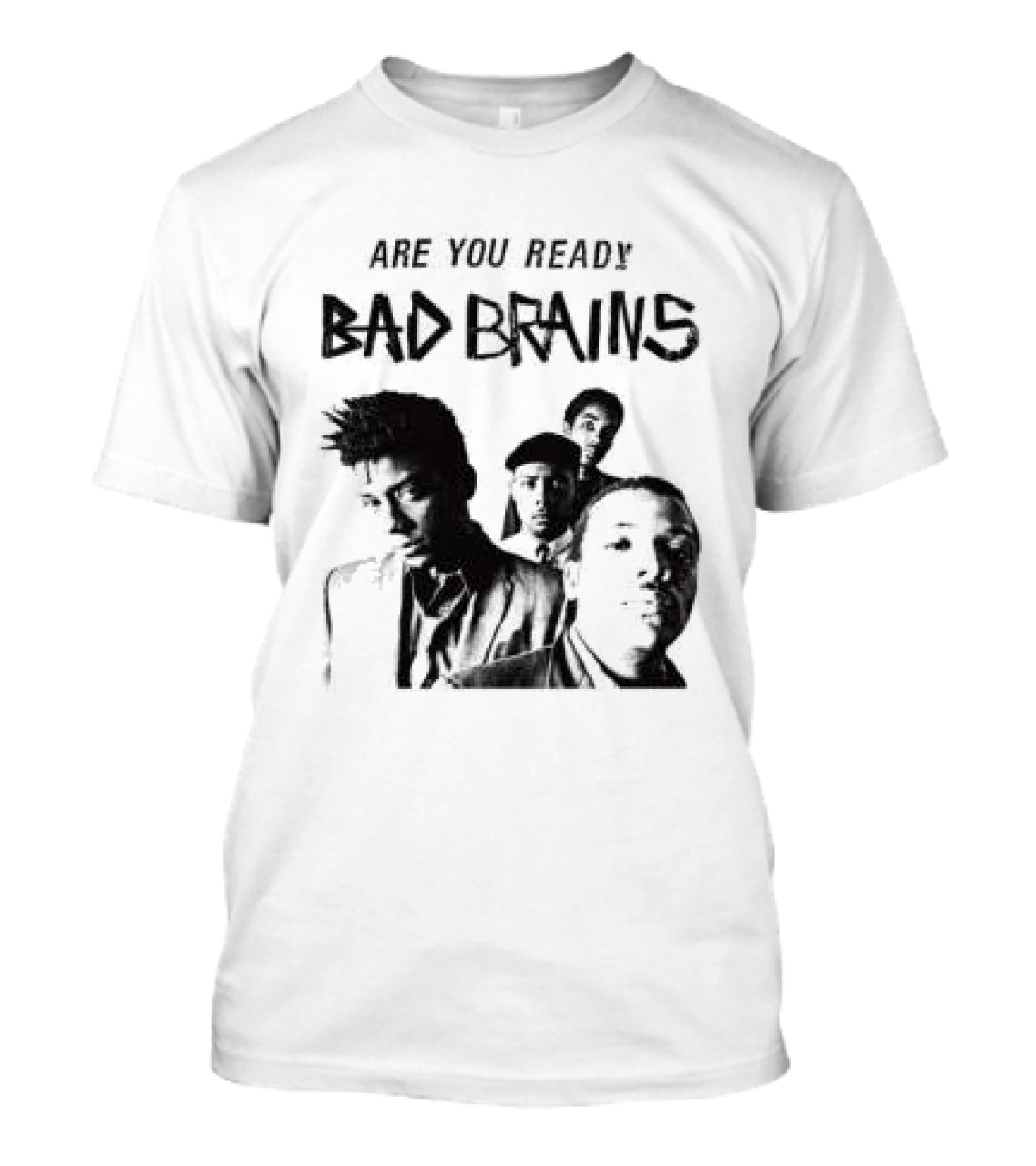 Bad Brains Are You Ready Punk Band T-Shirt