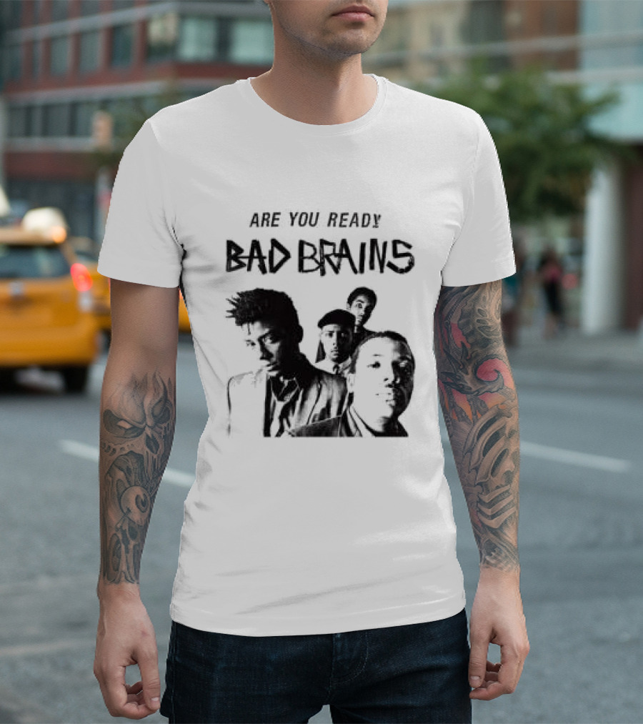 Bad Brains Are You Ready Punk Band T-Shirt