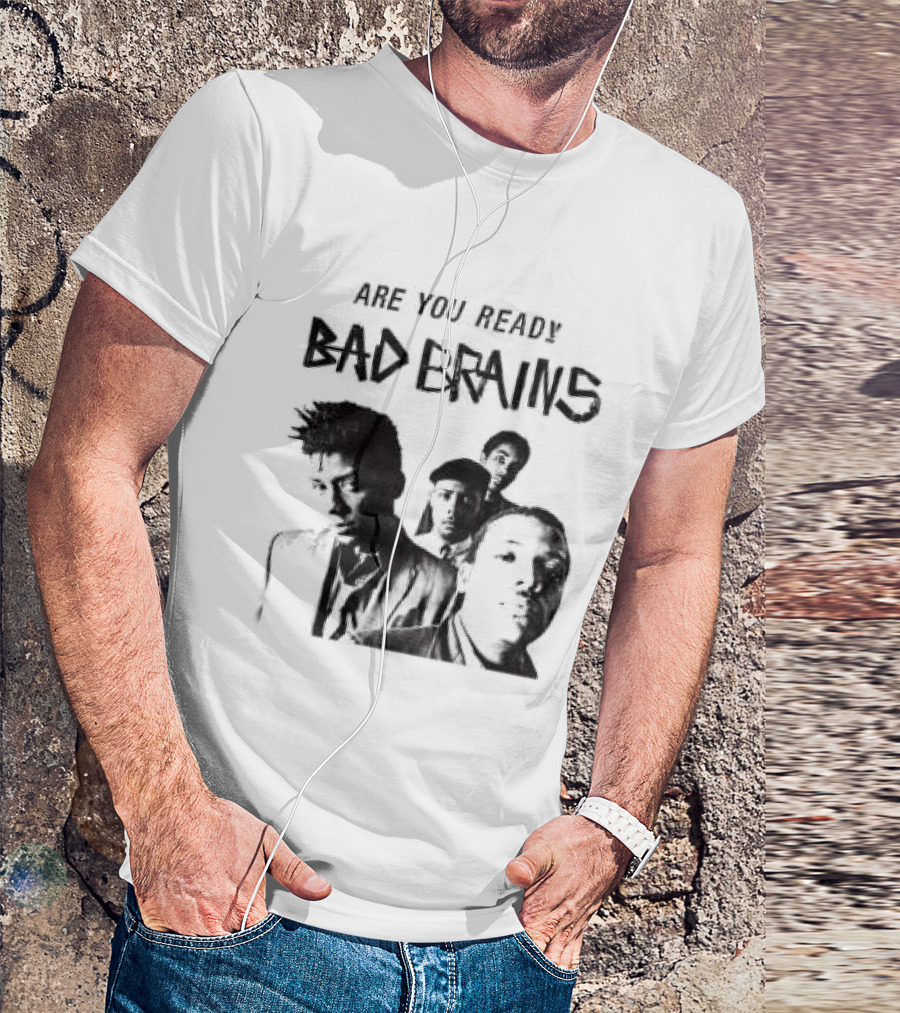 Bad Brains Are You Ready Punk Band T-Shirt