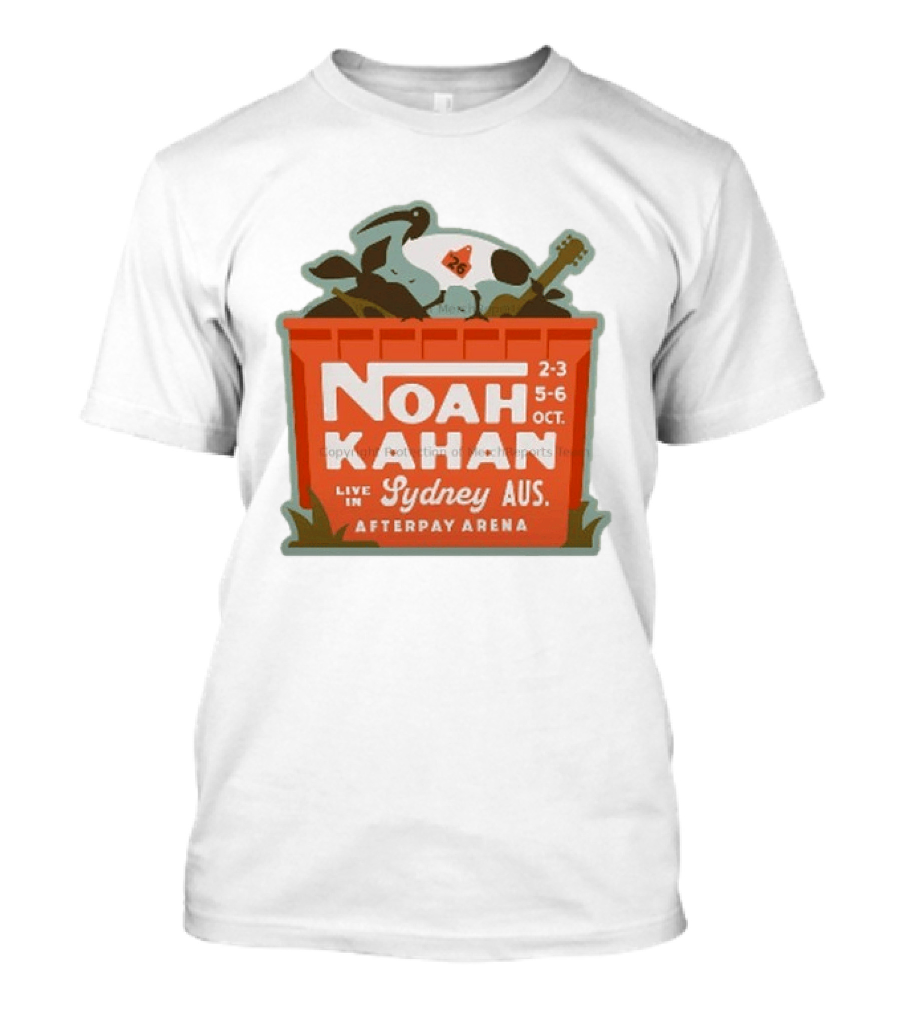 Noah Kahan Live In Sydney AUS Afterpay Arena October 2 3 5 6 2026 T-Shirt
