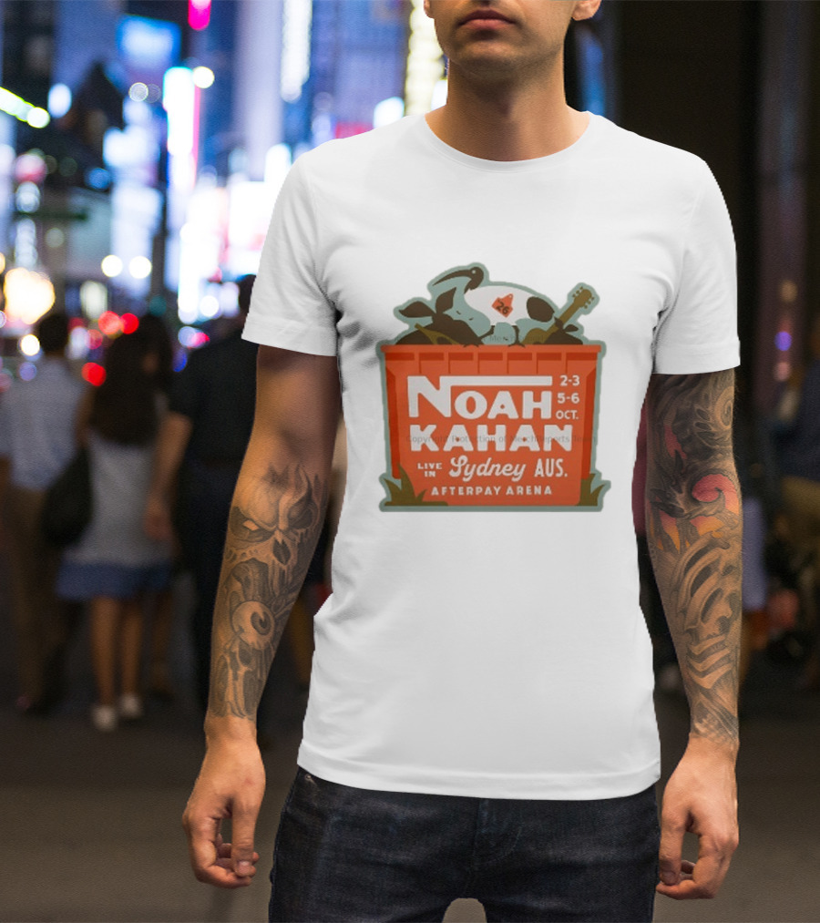 Noah Kahan Live In Sydney AUS Afterpay Arena October 2 3 5 6 2026 T-Shirt