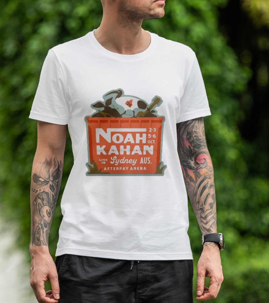 Noah Kahan Live In Sydney AUS Afterpay Arena October 2 3 5 6 2026 T-Shirt
