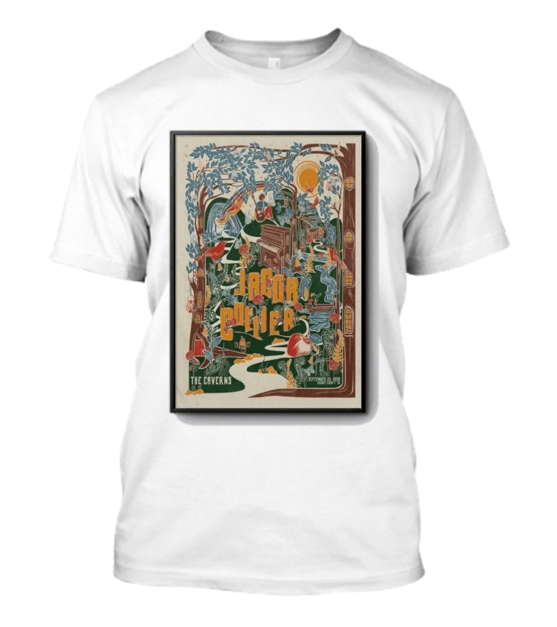 Jacor Collier Live At The Caverns September 25 2026 Grundy County TN T-Shirt