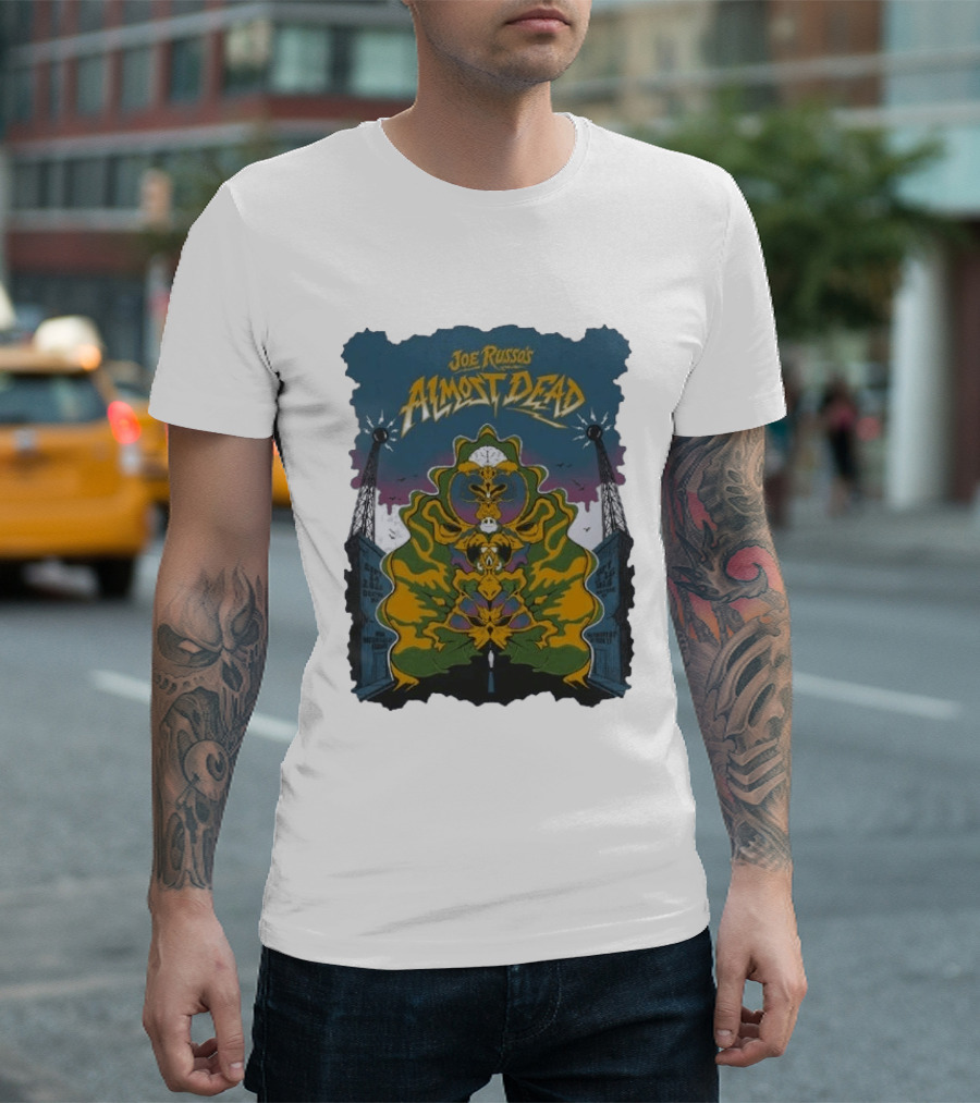 Joe Russo's Almost Dead Rooftop Pier 17 New York NV September 25 26 2026 Event Psychedelic T-Shirt