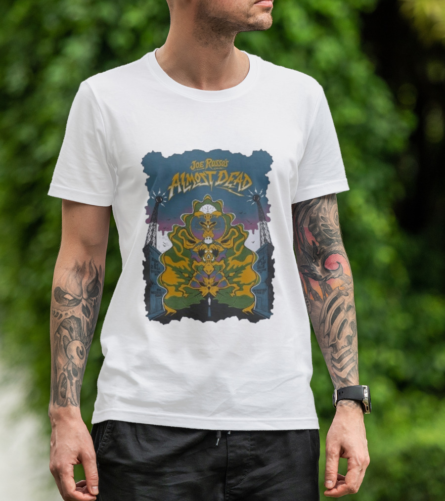 Joe Russo's Almost Dead Rooftop Pier 17 New York NV September 25 26 2026 Event Psychedelic T-Shirt
