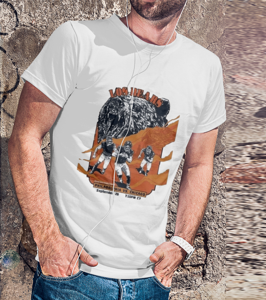 Philadelphia Eagles Vs Chicago Los Bears September 28 2026 Soldier Field Week 3 1:15 PM T-Shirt