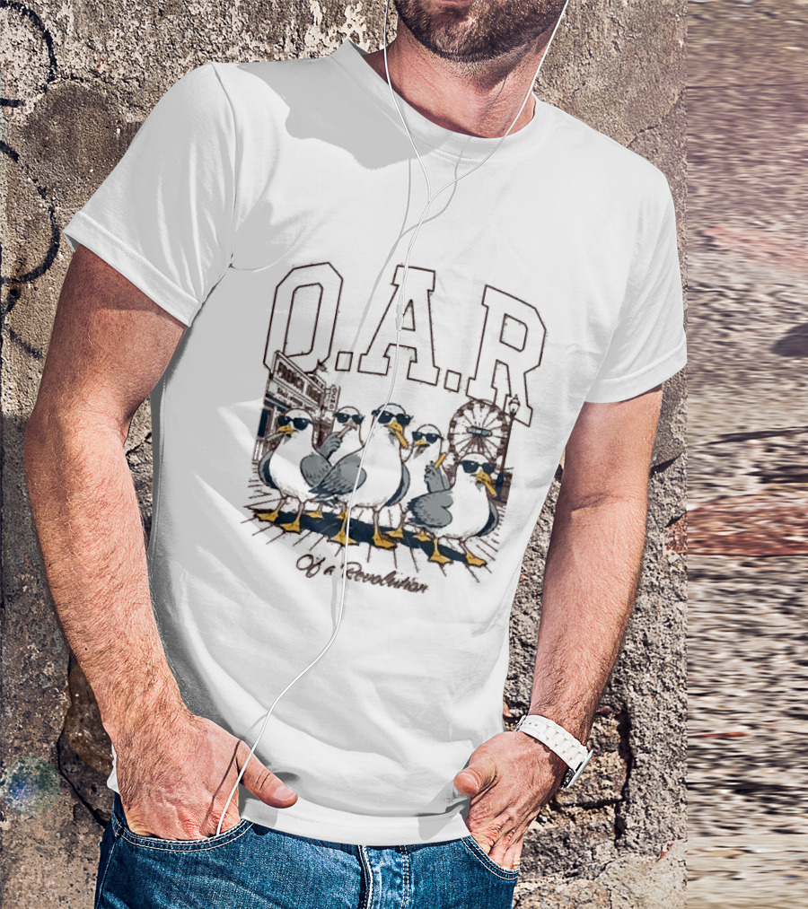 O.A.R. Of A Revolution Risky Business Seagull Ducks T-Shirt