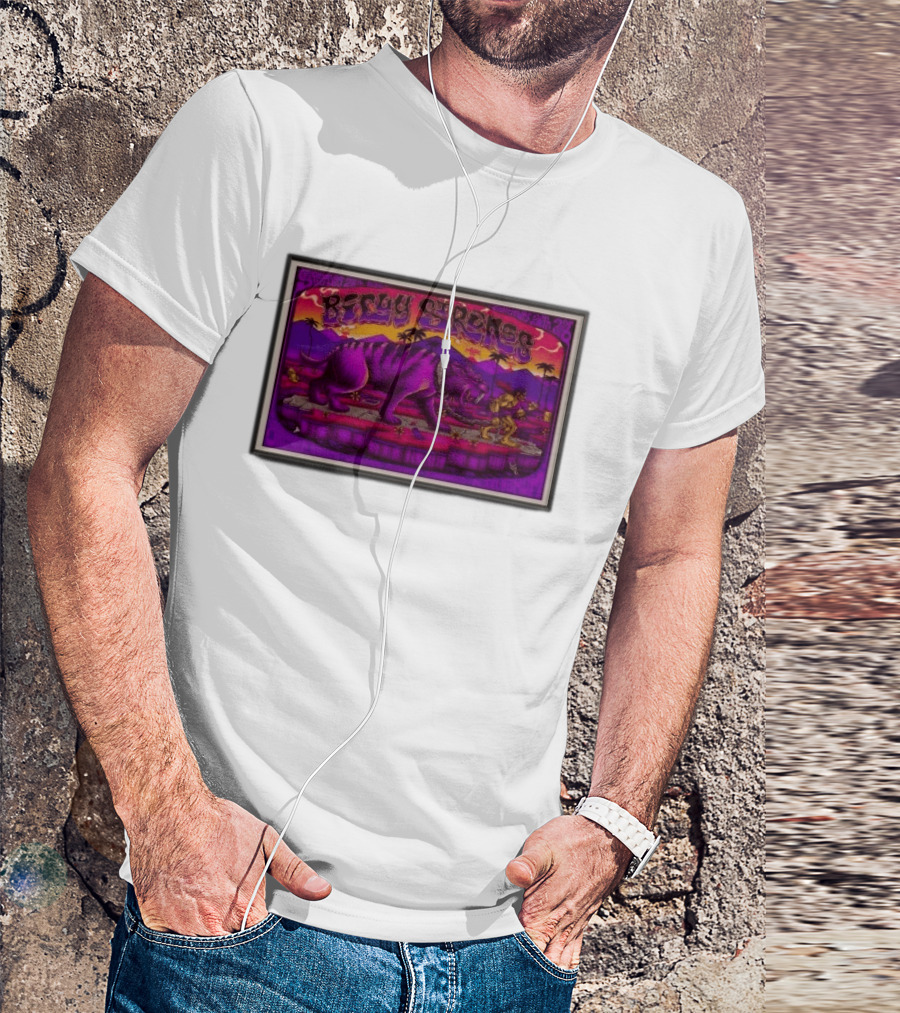 Billy Strings Tour 2026 Los Angeles Inglewood Purple Tiger T-Shirt