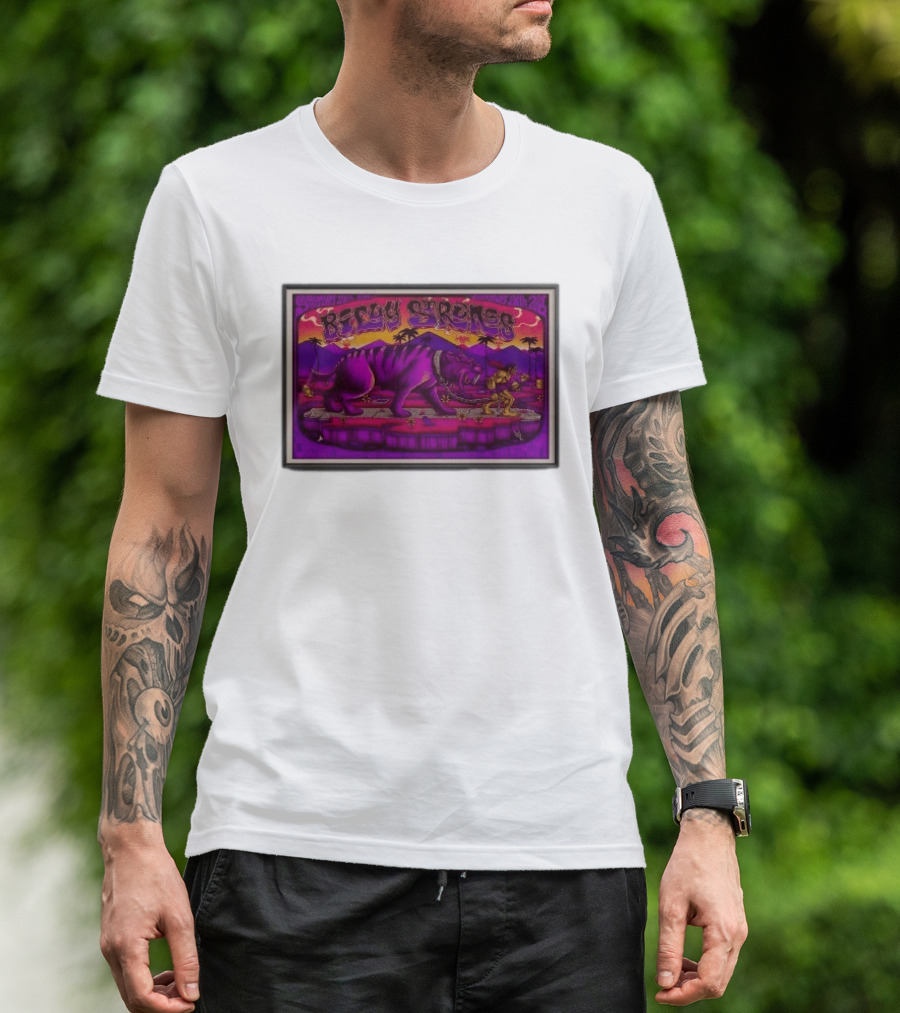 Billy Strings Tour 2026 Los Angeles Inglewood Purple Tiger T-Shirt