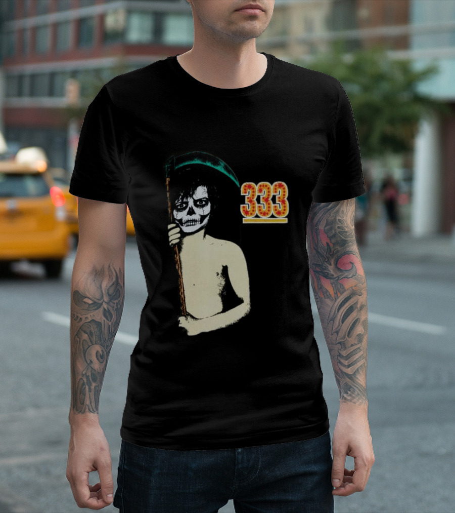 Half Evil Store 333 Skull Child T-Shirt