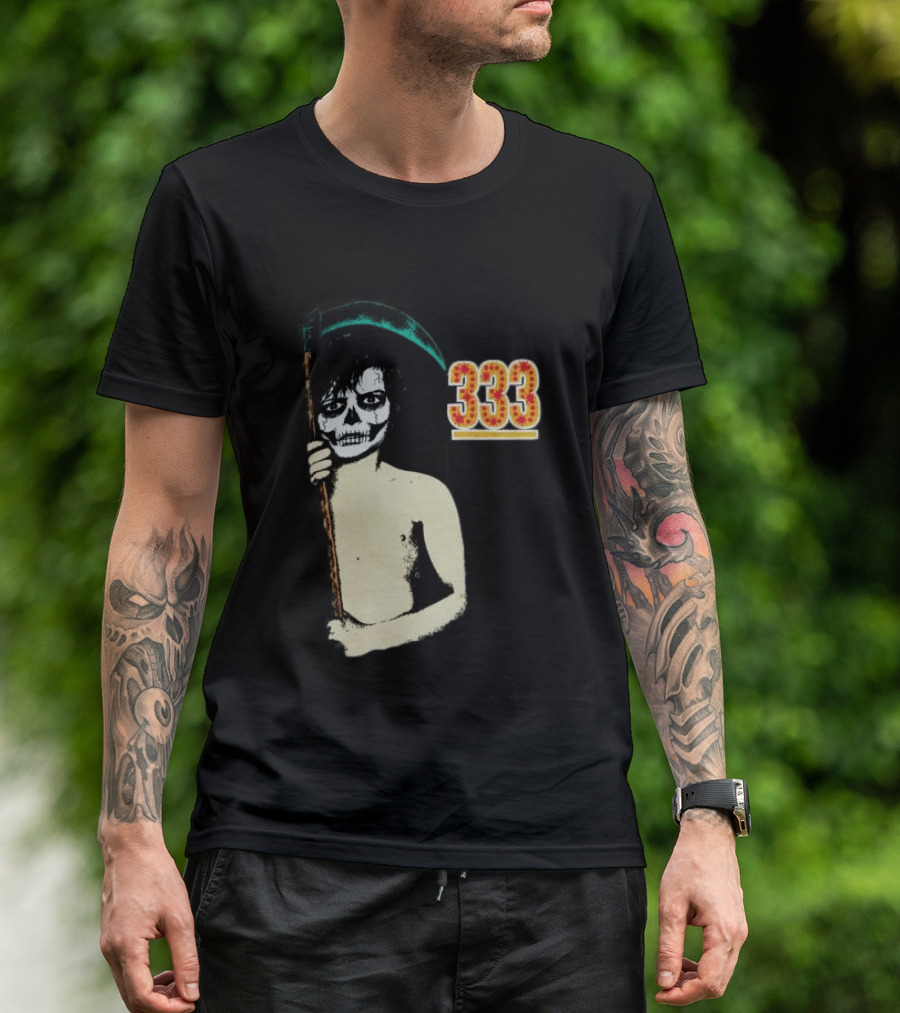 Half Evil Store 333 Skull Child T-Shirt
