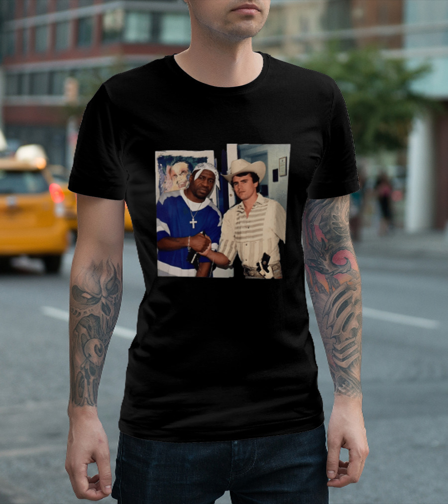 Charlino X 2Floyd Chalino 2Pac Collaboration T-Shirt