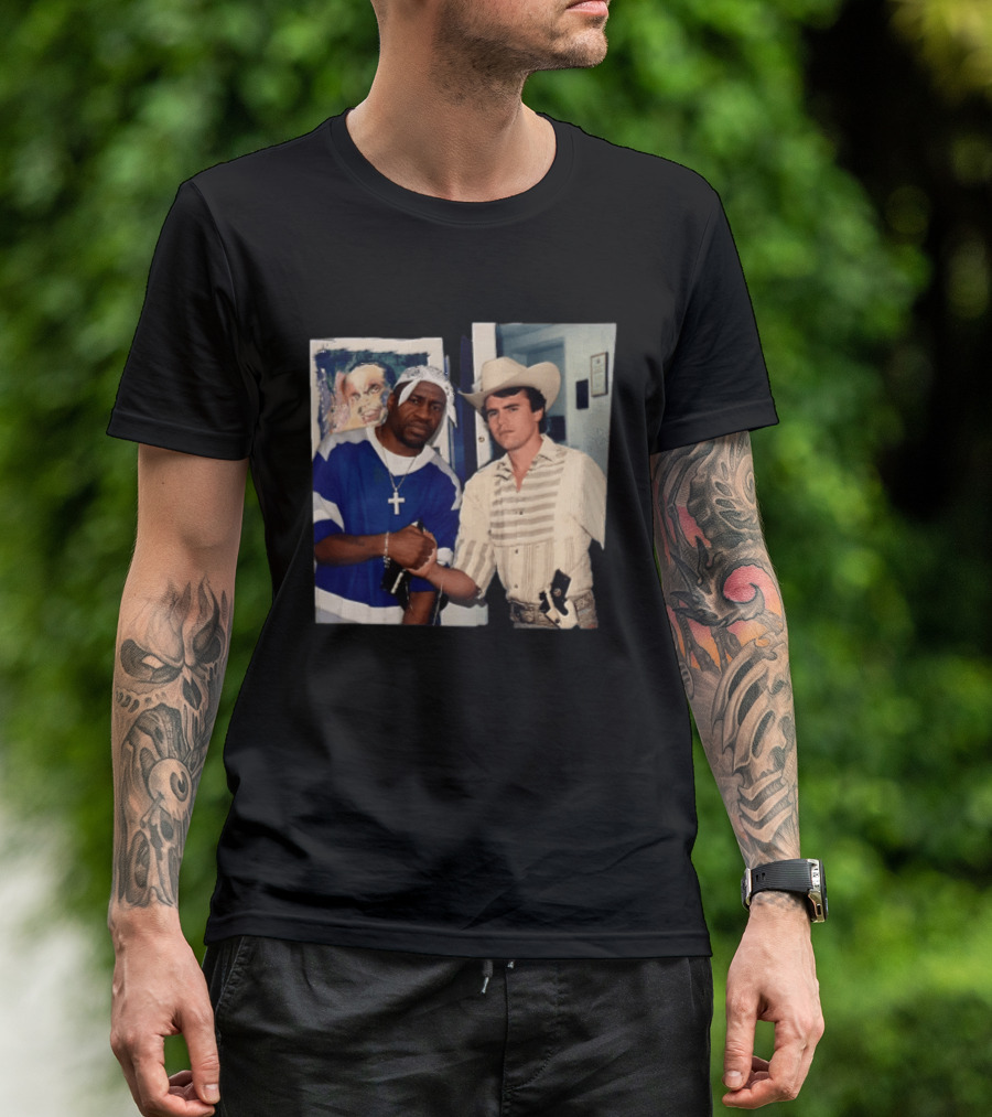 Charlino X 2Floyd Chalino 2Pac Collaboration T-Shirt