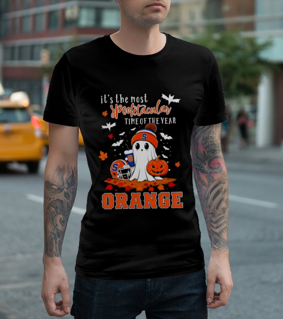 It's The Most Spooktacular Time Of The Year Syracuse Orange Halloween T-Shirt
